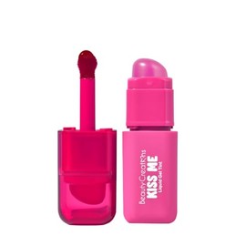 Beauty Creations - Kiss Me Liquid Gel Tint - Tinte de Labios en Gel, Acabado Semi Mate, Color Duradero, Difuminador Integrado (Magenta Moves)