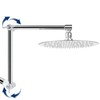 NearMoon Adjustable Shower Arm, Shower Extension Arm Universal Connection, Rise