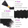 Kachanaa 20 Inch Deep Wave Bulk Human Hair 20% Mixed