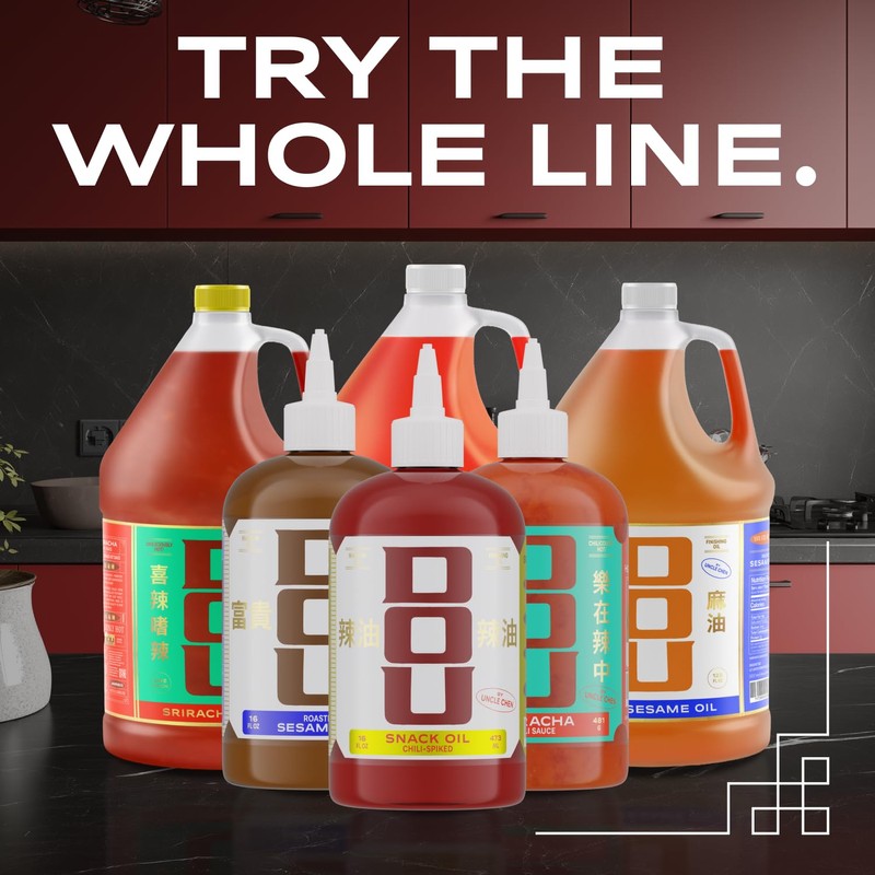 DOU by Uncle Chen Hot Sauce - Naturally Red, Fresh