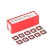 Indexable Cutting Plates, Reversible Blade, Pack of 10 Replacement Blades,