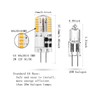 NQWKMZMDJ 10 Pack G4 LED Bulb 12V AC/DC, JC Bi-Pin