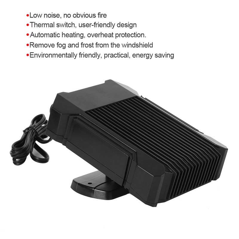 Car Heater Fan Windshield Snow Fog Frost Removal DC12V/24V
