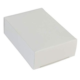 Crafter's Choice White No Window Soap Box - Homemade Soap Packaging - Soap Making Supplies - Made in USA! 50 Pack