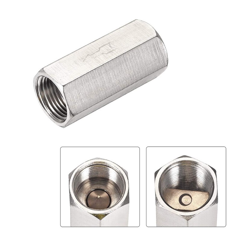 sourcing map Disposable Air Check Valve G 3/8 Inch BSP
