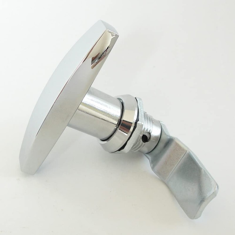 Thumb Operated Cam Lock Satin Twist Latch T-Handle Swing Knob