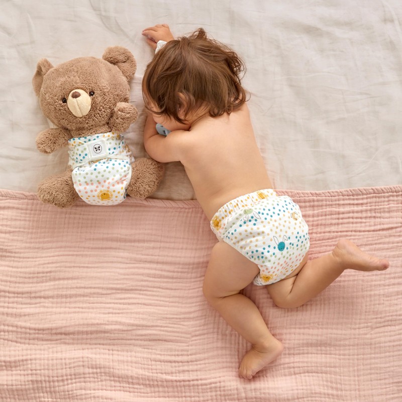 Honest Hybrid Cloth Diaper Covers with Pocket-Sling, Large (22-40 lbs),