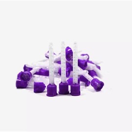Mixpac 50 HP PURPLE LARGE Mixing Tips 7.5 mm Dental VPS/PVS Impression