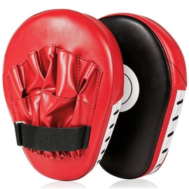 Boxing Pads Focus Mitts, Hook and Jab Punch Bag Target Training Curved