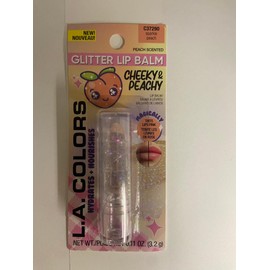 L.A. COLORS L.A.COLORS Cheek + Lip Balm Sparkle Peach C37290 .11 oz