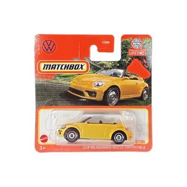 Kauf und Spar Matchbox 2024 Volkswagen Beetle Convertible Metalflake Yellow 52/100