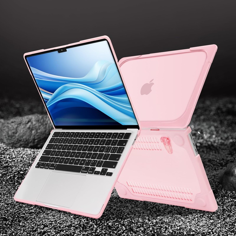 MOSISO Compatible with MacBook Air 15 inch Case 2025 2024