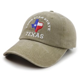 Texas Flag Hats for Men Women, Texas Gifts and Souvenirs,Funny Adjustable Embroidered Denim Washed TX Lone Star State Map Shape Baseball Cap, Christmas Birthday Gifts for Texas Lovers Dad Mom Friends