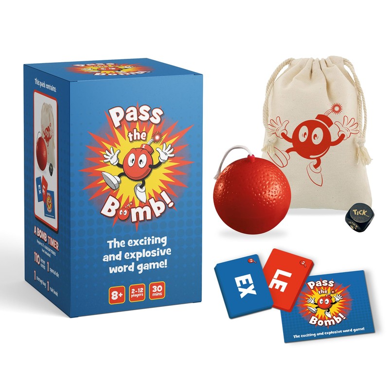 Pass the Bomb | Party Game | Ages 8+ |