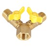 Soytich YV08 2-Way Y-Splitter for Inlet Hoses, 1/2 Inch Male