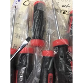 Black and Decker 6 New Black and Decker flat  Screwdrivers REG HEAD