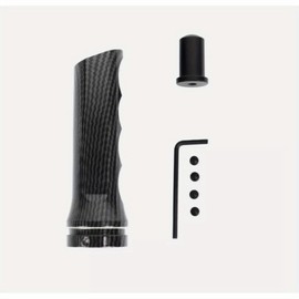 HOCSTONE Universal Carbon Fiber Aluminum High Performance Car Handle Hand Brake Sleeve, Fits Most Vehicles， Enhances Interior Style & Protection