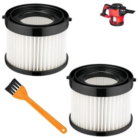 49-90-0160 Vacuum Filters 0882-20 HEPA Dry filter Compatible with Milwauk*e 49-90-0160, 49-90-1951, Fit for 0882-20 Vacuum Cleaner Replacement Filters 2 PACK