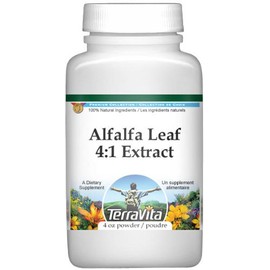 Extra Strength Alfalfa Leaf 4:1 Extract Powder (4 oz, ZIN: 511240)