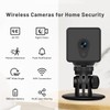 EKJANEPE Mini Camera 4K HD WiFi Camera Surveillance for Indoor