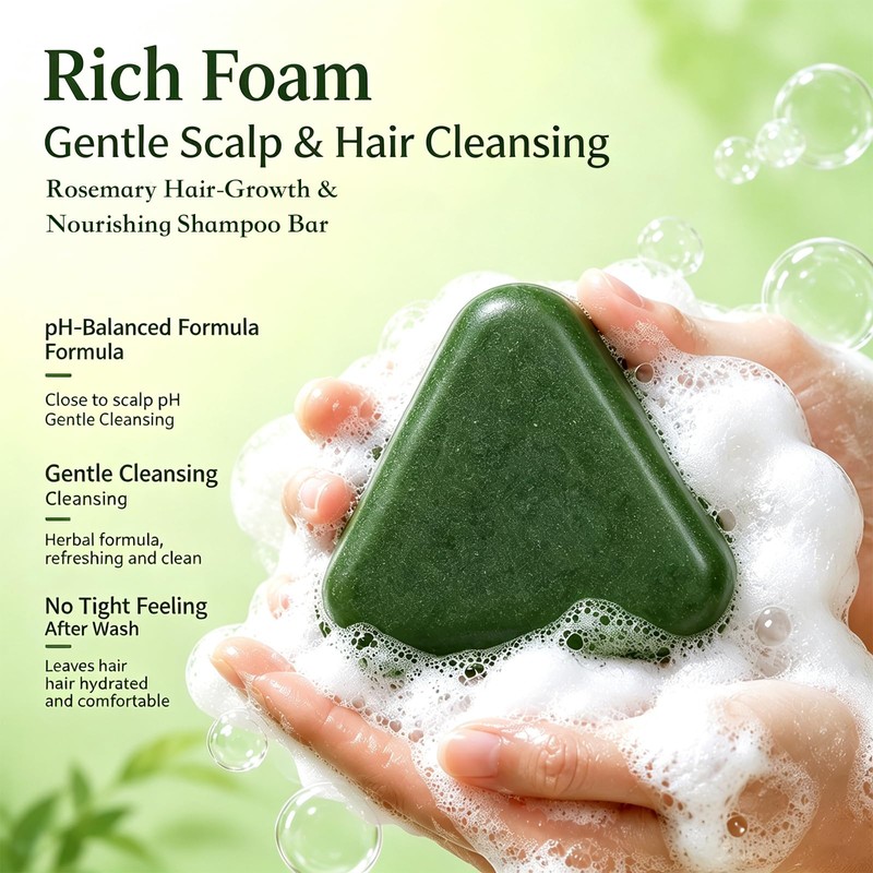 Korean Scalp Revival Bar, for Dry, Oily & Sensitive Scalp,