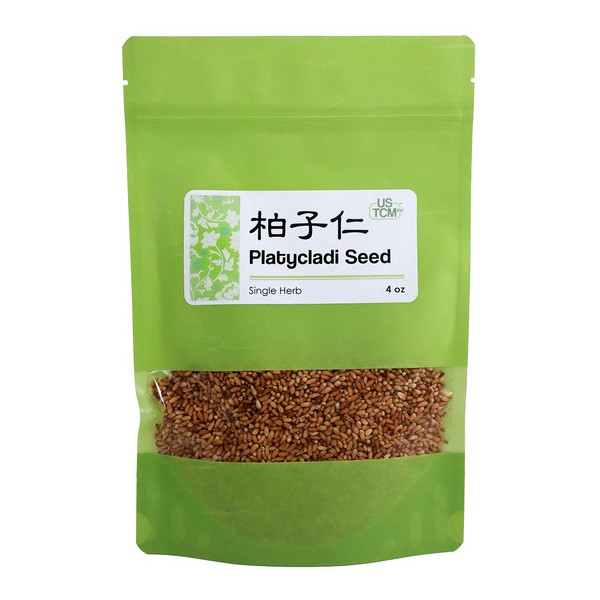 NEW PACKAGING Platycladi Seed Bo Zi Ren 柏子仁 4 oz