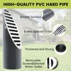 4" Angled Drain Grating Yard Drain, french drain for Sump