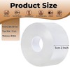 Transparent Window Weather Sealing Tape 2 Inch x 66 FT