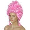 TIKJOYS Pink Beehive Wigs Rococo Wigs Baroque Wig Renaissance Wig