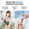 G-Promise Luxury Filtered Handheld Shower Head, 6 Spray Settings Shower