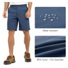 BGOWATU Mens Stretch Golf Shorts Lightweight Quick Dry Hiking Cargo