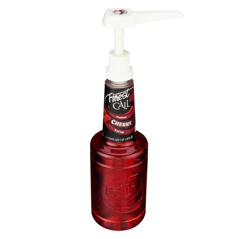 Finest Call Bar Syrup Pump Dispenser for 1 Liter/33.8 FL