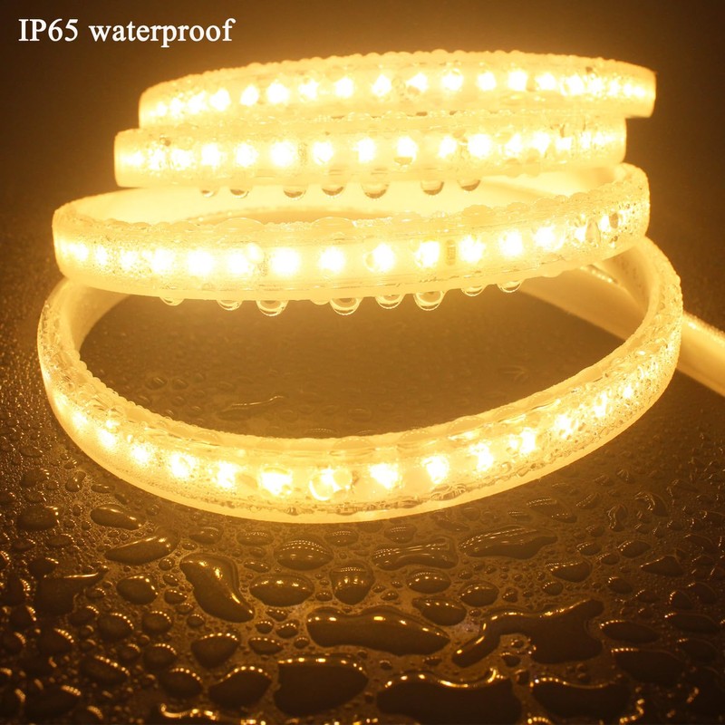 Q.Laomi LED Strip 2 m, Super Bright LED Strip 220