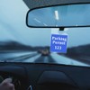 HEVLE Clear Parking Permit Holder, Handicap Placard Holder, Rear View