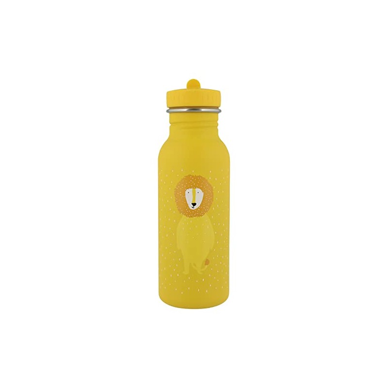 Trixie - Stainless Steel Drinking Bottle Mr. Lion Yellow 500