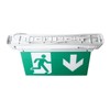 Exit Sign LED Battery Powered Emergency Safety Facilities Acrylic ABS
