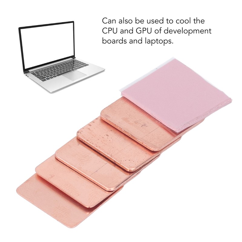 Heatsink Copper Pad Shim Silicone Pad Heat Sink Thermal CPU