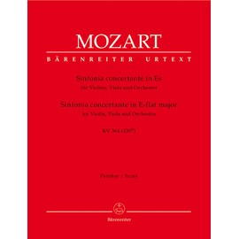 Sinfonia concertante for Violin, Viola and Orchestra in E-flat major K.364 (Full Score)