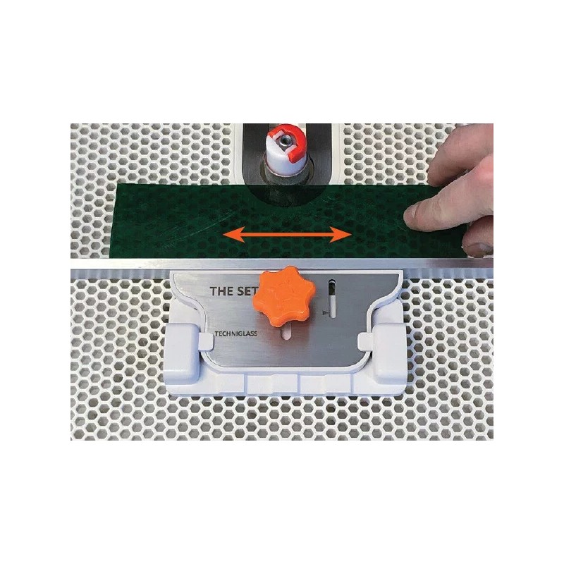 Techniglass The Set - Straight Edge Guide for The Grinder