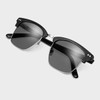 SIROKO - Bronx Metal Sunglasses - Black, Black, One Size,