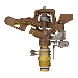 Takagi Metal Pulse Sprinkler (1/2 Part & Full) Watering Range: 20~24m, Circular and Fan-Shaped Watering G396
