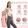Hensych Yoga Mat Bag, Yoga Mat Holder with Bag, Multi-Function