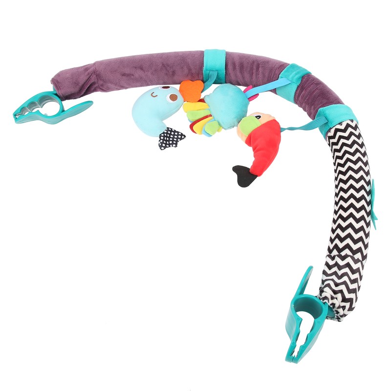 Infant Bed Crib Hanging Rattles Lovely Animal Baby Stroller Hanging