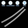 sourcing map 200Pcs 0.21"x0.31" Hinge Dowels, Plastic Dowel Insert for