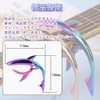 Kaselin One-Touch Shark Shape Pick, Guitar Capotas, Electric Guitar, Capotasto,