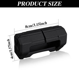 Wedcool 2PCS Car Seat Belt Clips, Non-Slip Silicon Seat Belt Adjuster to Protect The Comfort of Shoulders and Necks Universal for Car, SUV, Truck