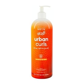 URBAN CURLS Protector de Calor para Cabello Rizado 960 ml – Sin Sulfatos, Parabenos, Siliconas ni Aceites Minerales – Método Curly – Protección Térmica Profesional, Control del Frizz y Brillo Saludable