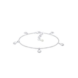 Elli Women's 925 Sterling Silver Seashell Bracelet of Length 16cm 0208223016_16