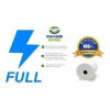 Caja Papel Rollos Termico 80x80 Mm Con 50 Pz Incluye