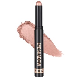 Erinde Cream Eyeshadow Pencil, Highly Pigmented and Shimmering Eyeshadow Stick, Waterproof & Long-Lasting, Metallic Shine for Radiant Eyes, Vegan & Cruelty Free #03